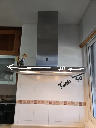 Campana extractora 70cm