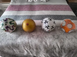 Lote 4 Balones Fútbol