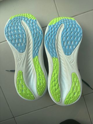 Zapatillas ASICS Nimbus 26 Azul/Verde