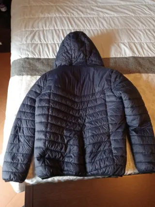 Chaqueta Kappa térmica hombre azul