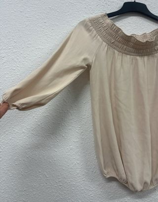 Blusa Liu Jo Beige Mujer