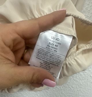 Blusa Liu Jo Beige Mujer