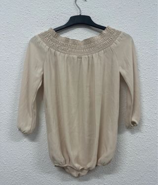 Blusa Liu Jo Beige Mujer