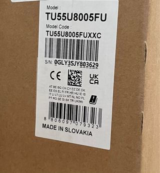 Televisión Samsung Crystal UHD U8000F 55" Nueva