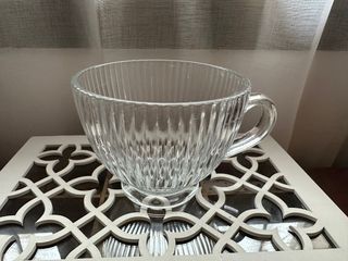 Taza grande de cristal