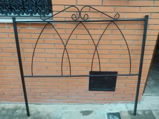 Lote 4 cabeceros forja