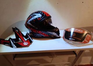 Casco Moto Cross JBJ