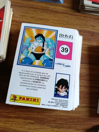Cromos Dragon Ball Z