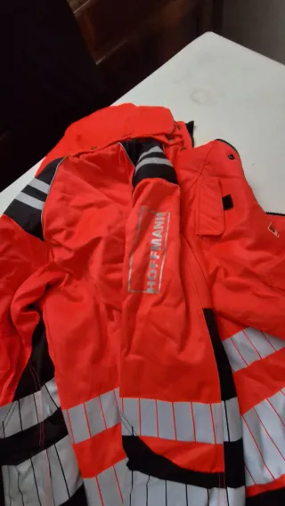 Chaqueta de trabajo Hoffmann Talla XL Naranja/Negr