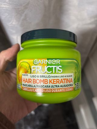 Garnier Fructis Hair Bomb Keratina Mascarilla