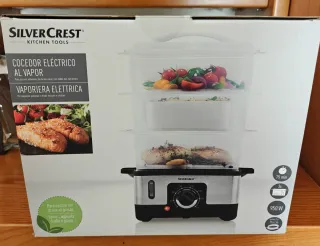 Cocedor Eléctrico Vapor SilverCrest NUEVO!!