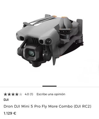 Dron DJI Mini 5 Pro Fly More Combo RC2