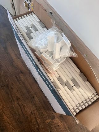 Parque infantil modular blanco 150x180