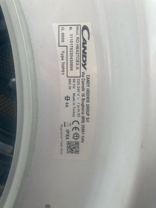 Secadora Candy  Para arreglar o piezas