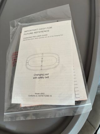 Cambiador Bebé Gris Evolur