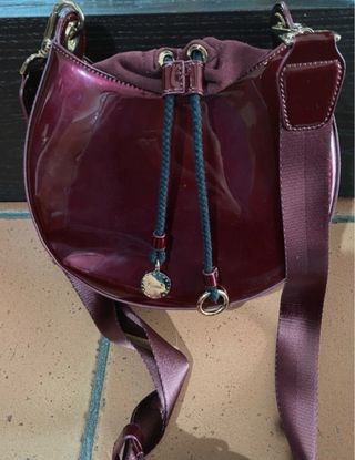 Bolso Adolfo Dominguez Rojo Charol