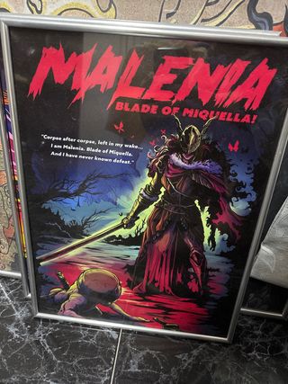 Póster Malenia Elden Ring con Marco
