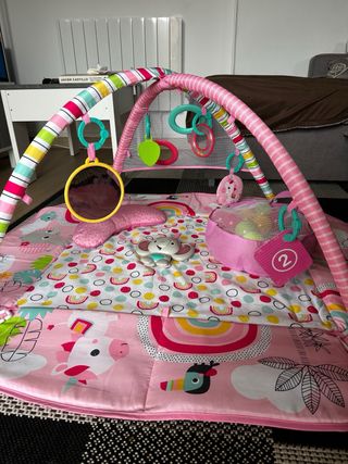 Alfombra de juego para bebé elefante