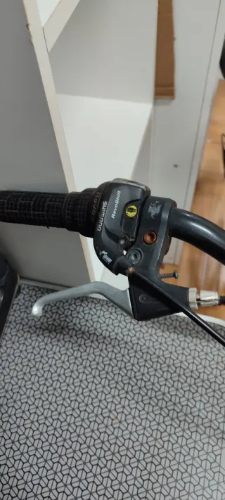 Bicicleta de paseo rosa