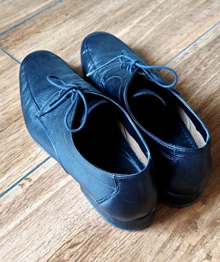 Scarpe eleganti in pelle nera uomo