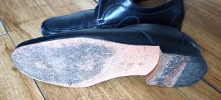 Scarpe eleganti in pelle nera uomo