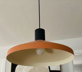 Lámpara de techo Faro color terracota