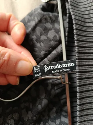 Leggings Mujer Estampado Animal Negro Gris