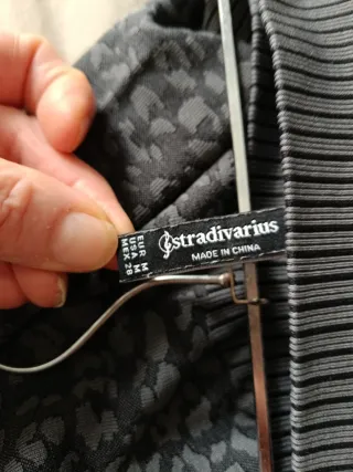 Leggings Mujer Estampado Animal Negro Gris