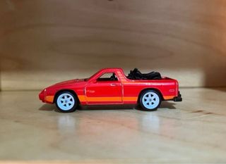 Hot Wheels: Dodge Rampage con ruedas de goma