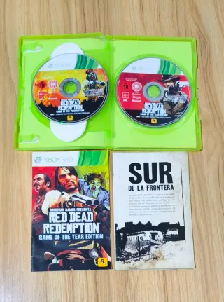Red Dead Redemption GOTY Xbox 360 PAL Esp Completo