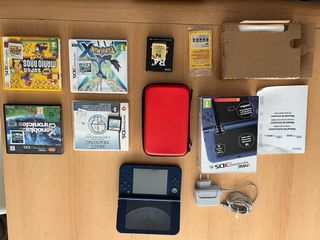 Nintendo NEW 3DS XL Azul + Juegos