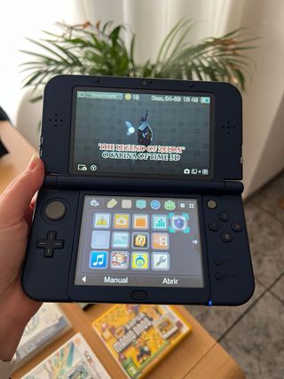 Nintendo NEW 3DS XL Azul + Juegos