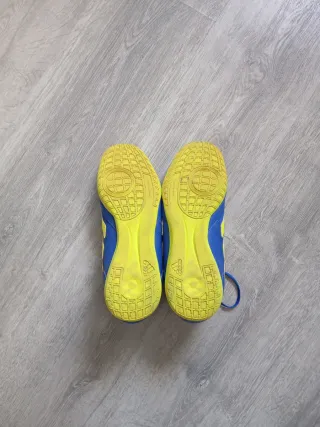 Zapatillas Fútbol Sala Adidas Azul/Amarillo