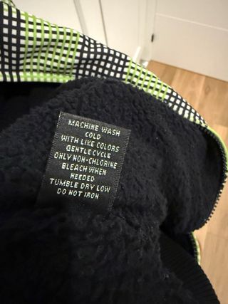 Empyre Snow Fleece Verde a Cuadros