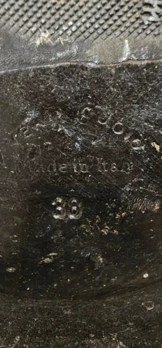 Stivali Nero Giardini neri con borchie