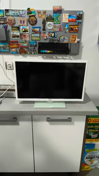 Televisorinsignia Blanco 28 con HDMI y TDT incorpo