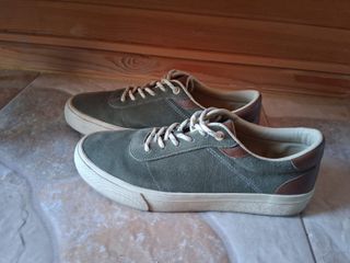 Zapatillas Springfield Talla 43 Verde/Marrón