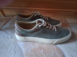 Zapatillas Springfield Talla 43 Verde/Marrón