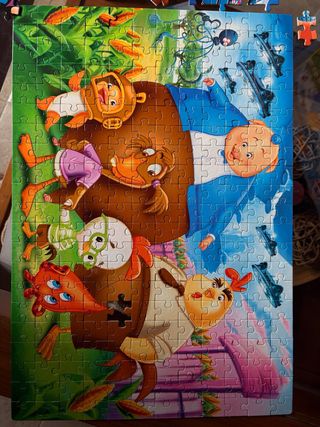 Puzzle Chicken Little FALTA UNA PIEZA!