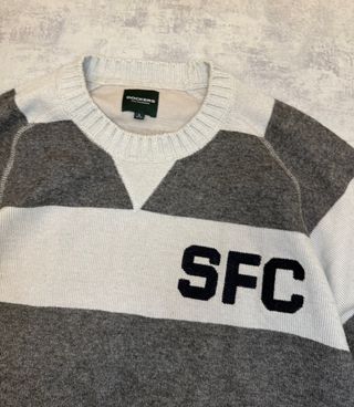 Jersey Dockers Rayas SFC Gris Talla L