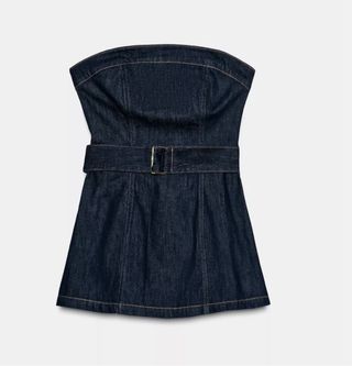 Top Bandeau Vaquero Zara