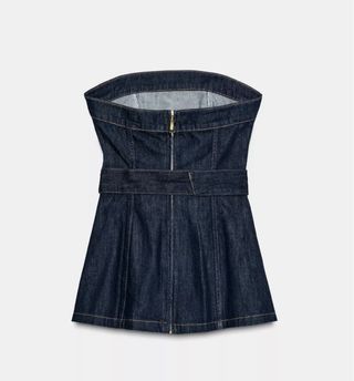 Top Bandeau Vaquero Zara