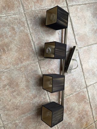 Lámpara de techo moderna 4 luces. 86cm