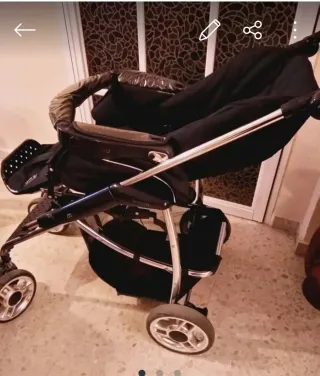 Conjunto Maxi cosi + silla coche + carro Bebecar