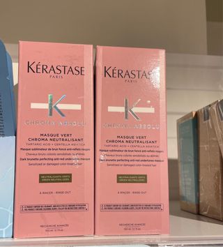 Mascarilla Kérastase Chroma Absolu Verde