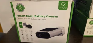 Lote 4 Cámaras Solares WiFi WOOX 2K Exterior