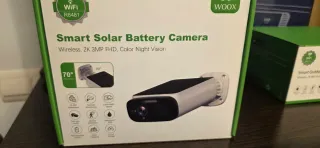 Lote 4 Cámaras Solares WiFi WOOX 2K Exterior