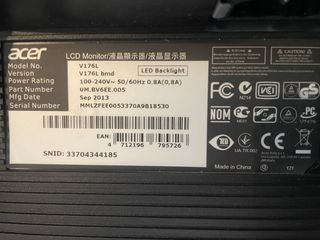 Ordenador Sobremesa Hiditec + pantalla Acer