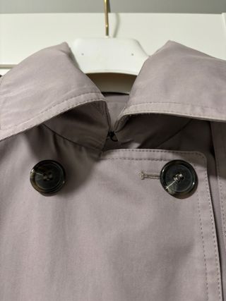 Trench donna elegante - doppiopetto con cintura