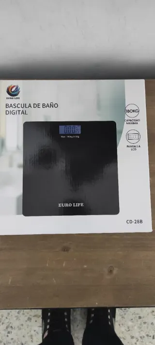 Báscula de Baño Digital Euro Life